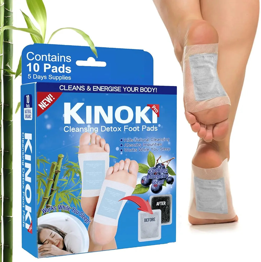 Kinoki Detox Foot Pads – Red & Blueberry