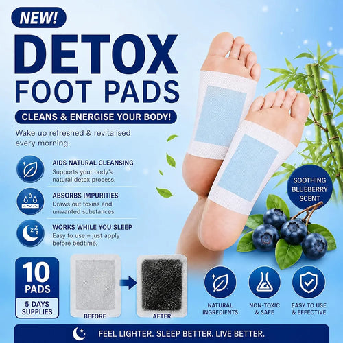 Kinoki Detox Foot Pads – Red & Blueberry