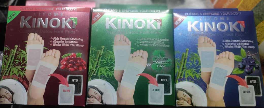 Kinoki Detox Foot Pads – Red & Blueberry